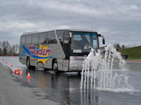 Fahrsicherheitstraining fr Busfahrer