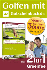 Golfen mit Gutscheinbuch.de