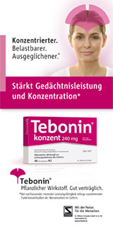 Tebonin mit Ginkgo-Spezielaextrakt